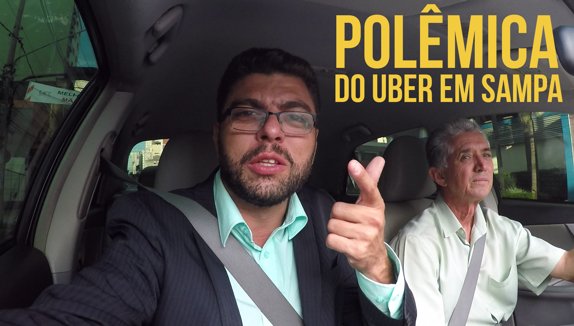 Polêmica do UBER em Sampa com taxistas