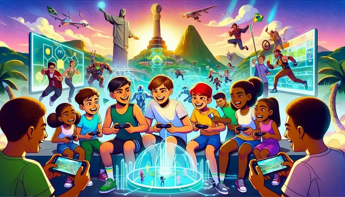 Brawl Stars Cresce Entre Crianças e Jovens no Brasil: O Futuro