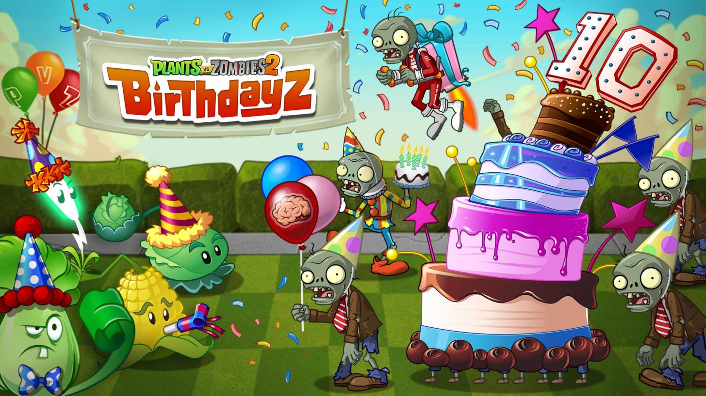 10 Anos de Plants vs. Zombies: Celebre uma Década de Batalhas