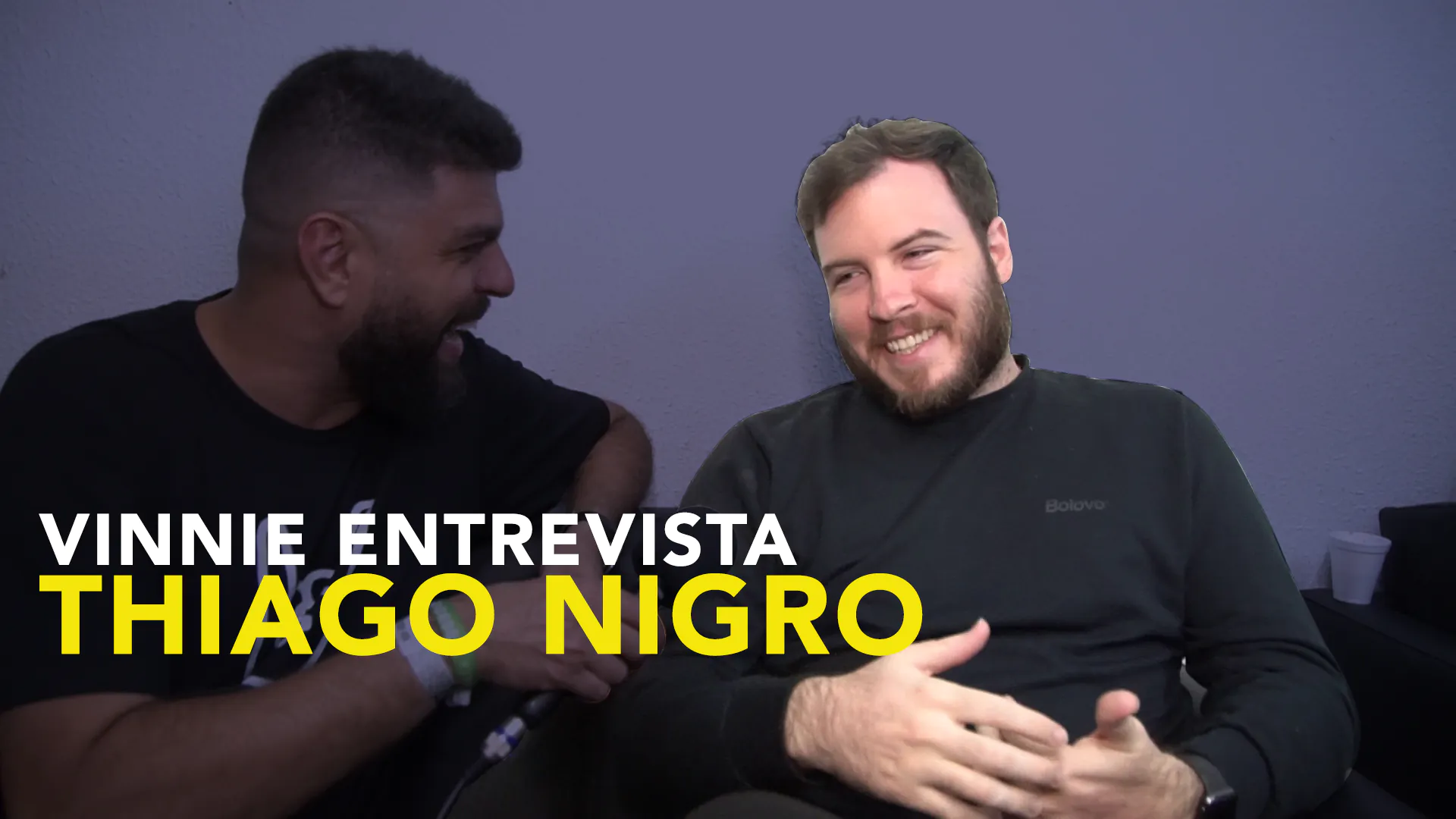 Thiago Nigro “Primo Rico” conversa com Vinnie de Oliveira